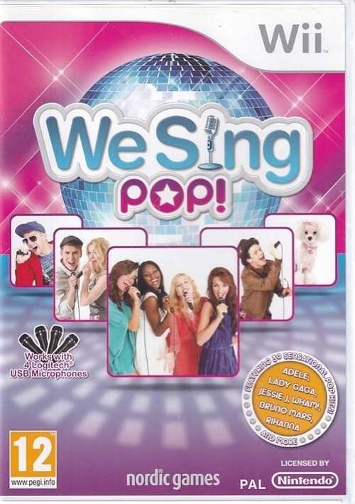 We Sing Pop - Wii (B Grade) (Used) (Eng) 
